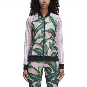Adidas Floral Track Suit size small
